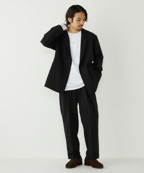 SHIPS / シップス テーラードジャケット | SHIPS Colors:〈洗濯機可能〉ナイロン ストレッチ ダブル ジャケット(セットアップ可能) | 詳細26