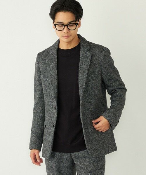 SHIPS / シップス テーラードジャケット | 《一部追加予約》SHIPS Colors:セーター フリース ジャケット(セットアップ対応可能)◆(グレー)