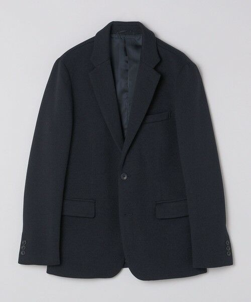 SHIPS / シップス テーラードジャケット | SHIPS Colors:セーター フリース 2ボタン ジャケット(セットアップ対応可能)◇（ダークブルー）