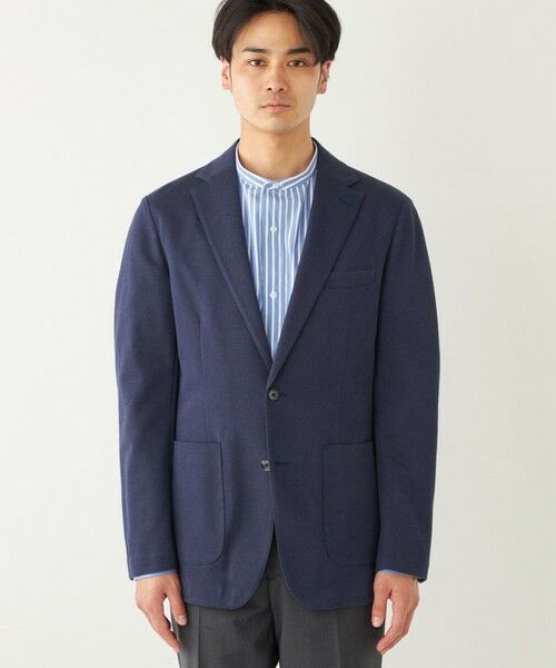 SHIPS / シップス テーラードジャケット | SHIPS Colors:〈手洗い可能〉サーフニット ジャケット | 詳細11