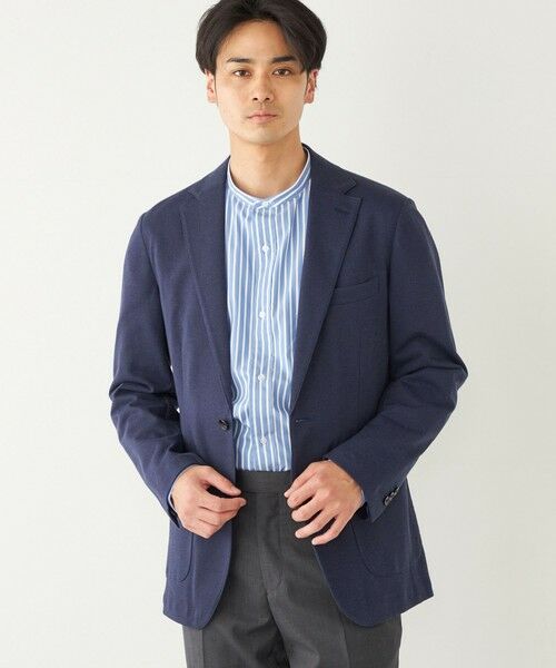 SHIPS / シップス テーラードジャケット | SHIPS Colors:〈手洗い可能〉サーフニット ジャケット | 詳細15