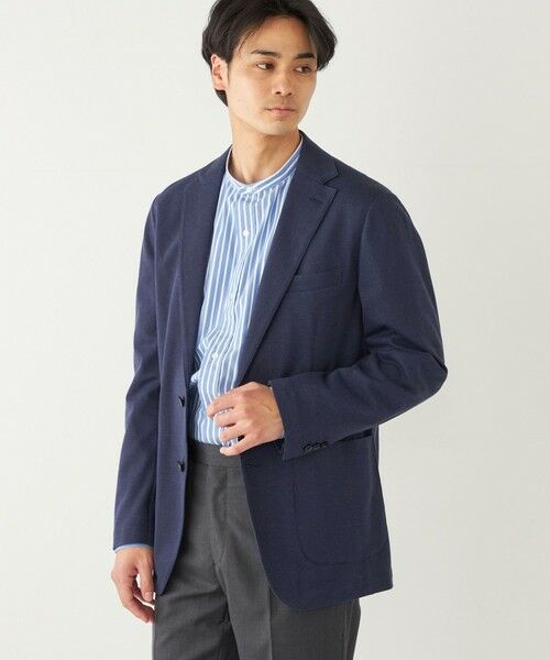 SHIPS / シップス テーラードジャケット | SHIPS Colors:〈手洗い可能〉サーフニット ジャケット | 詳細16