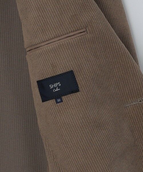 SHIPS / シップス テーラードジャケット | SHIPS Colors:〈手洗い可能〉コーデュロイ ジャケット(セットアップ対応可能) | 詳細23