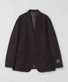 SHIPS / シップス テーラードジャケット | SHIPS Colors:T/W ツイード ノーカラー ジャケット(セットアップ対応可能)◇