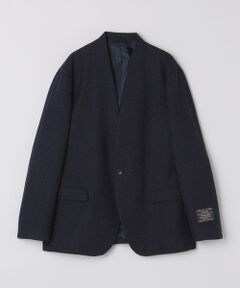 SHIPS / シップス テーラードジャケット | SHIPS Colors:T/W ツイード ノーカラー ジャケット(セットアップ対応可能)◇