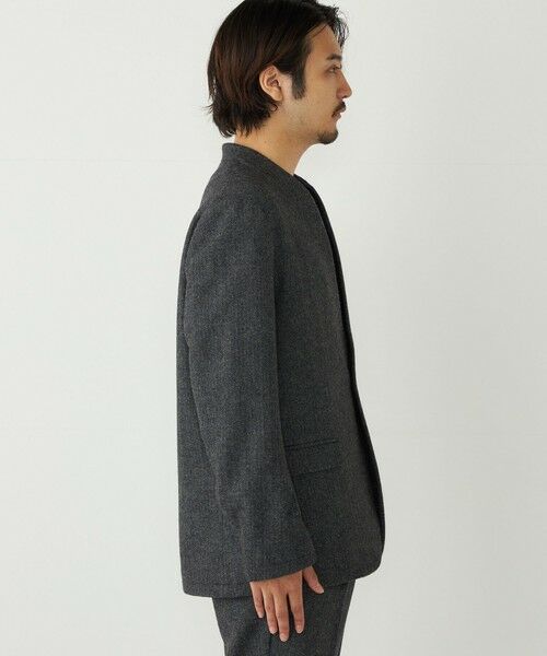 SHIPS / シップス テーラードジャケット | SHIPS Colors:T/W ツイード ノーカラー ジャケット(セットアップ対応可能)◇ | 詳細13