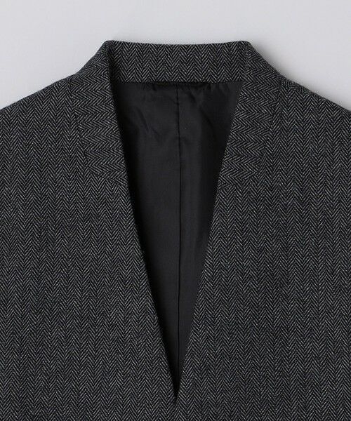 SHIPS / シップス テーラードジャケット | SHIPS Colors:T/W ツイード ノーカラー ジャケット(セットアップ対応可能)◇ | 詳細5