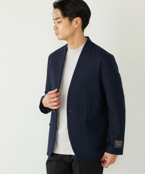 SHIPS / シップス テーラードジャケット | SHIPS Colors:T/W ツイード ノーカラー ジャケット(セットアップ対応可能)◇ | 詳細24
