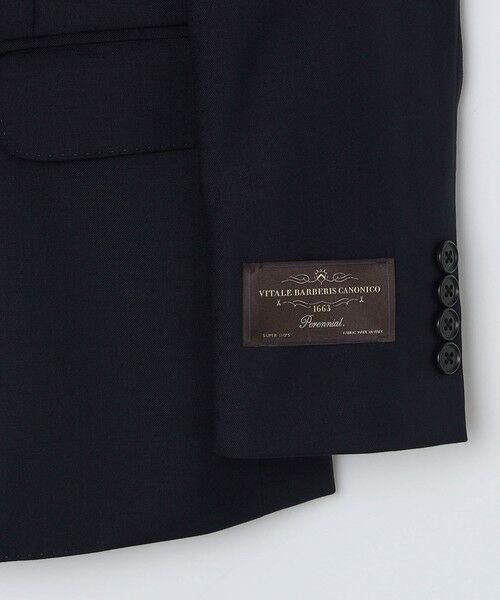 SHIPS / シップス テーラードジャケット | SHIPS Colors:CANONICO PERENNIAL ジャケット(セットアップ対応可能) | 詳細7