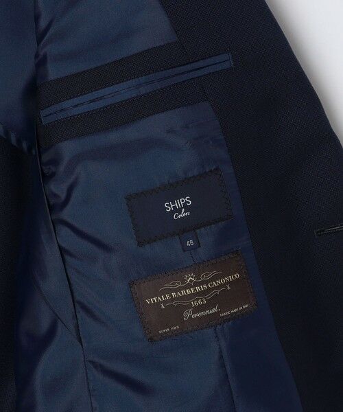 SHIPS / シップス テーラードジャケット | SHIPS Colors:CANONICO PERENNIAL ジャケット(セットアップ対応可能) | 詳細11