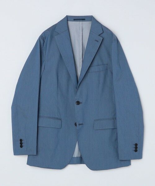 SHIPS / シップス テーラードジャケット | SHIPS Colors:〈洗濯機可能〉デニム ライク ジャケット(セットアップ対応可能) | 詳細1