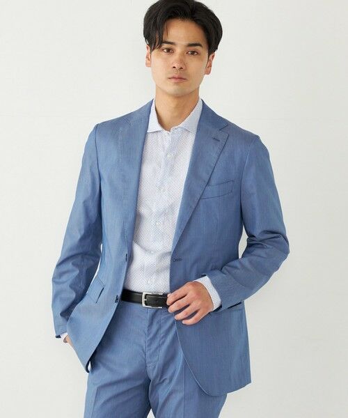 SHIPS / シップス テーラードジャケット | SHIPS Colors:〈洗濯機可能〉デニム ライク ジャケット(セットアップ対応可能) | 詳細14