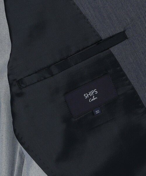 SHIPS / シップス テーラードジャケット | SHIPS Colors:〈洗濯機可能〉デニム ライク ジャケット(セットアップ対応可能) | 詳細27