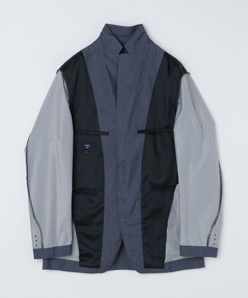 SHIPS / シップス テーラードジャケット | SHIPS Colors:〈洗濯機可能〉デニム ライク ジャケット(セットアップ対応可能) | 詳細20