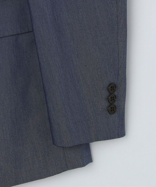 SHIPS / シップス テーラードジャケット | SHIPS Colors:〈洗濯機可能〉デニム ライク ジャケット(セットアップ対応可能) | 詳細23