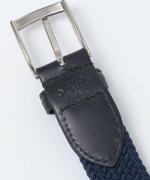 SHIPS / シップス ベルト・サスペンダー | SHIPS Colors:ゴム メッシュ ベルト | 詳細3