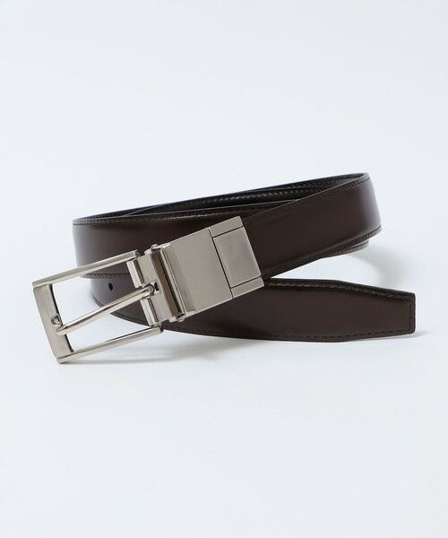 SHIPS / シップス ベルト・サスペンダー | SHIPS Colors:リバーシブル レザー ベルト◇ | 詳細2