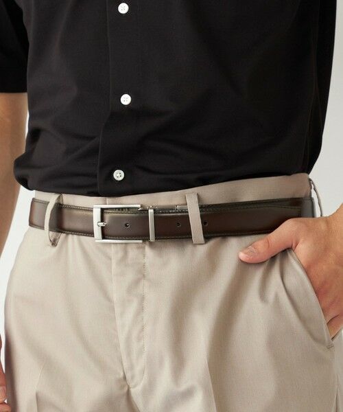 SHIPS / シップス ベルト・サスペンダー | SHIPS Colors:リバーシブル レザー ベルト◇ | 詳細7