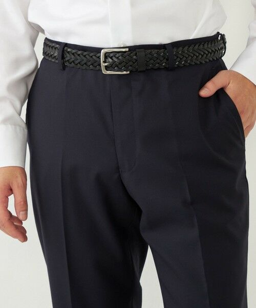 SHIPS / シップス ベルト・サスペンダー | SHIPS Colors:レザー メッシュ ベルト | 詳細2