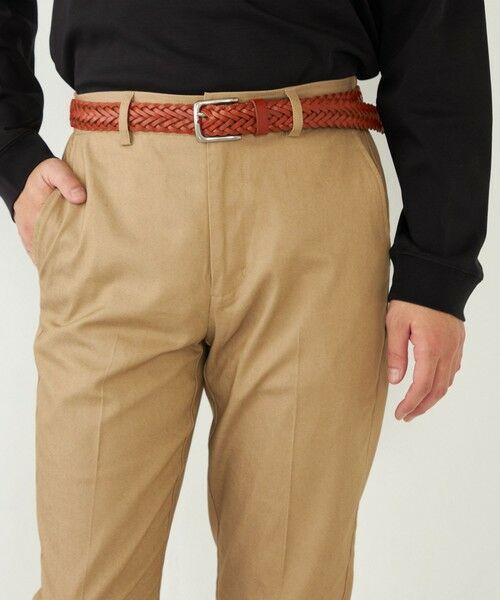 SHIPS / シップス ベルト・サスペンダー | SHIPS Colors:レザー メッシュ ベルト | 詳細9