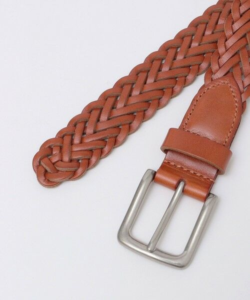 SHIPS / シップス ベルト・サスペンダー | SHIPS Colors:レザー メッシュ ベルト | 詳細4