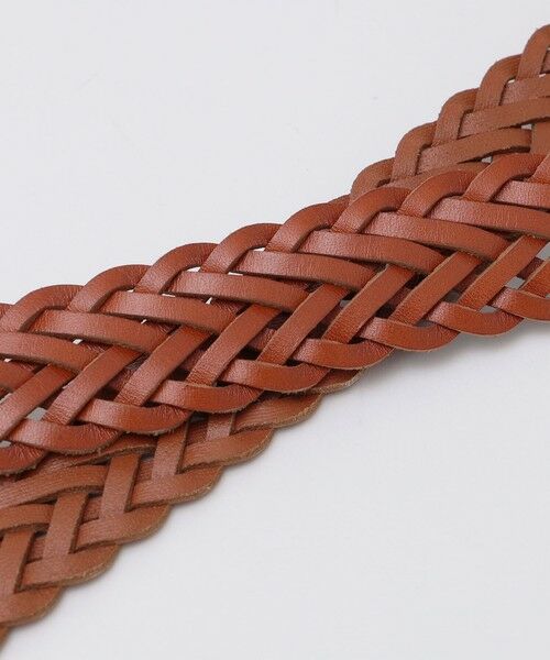 SHIPS / シップス ベルト・サスペンダー | SHIPS Colors:レザー メッシュ ベルト | 詳細5