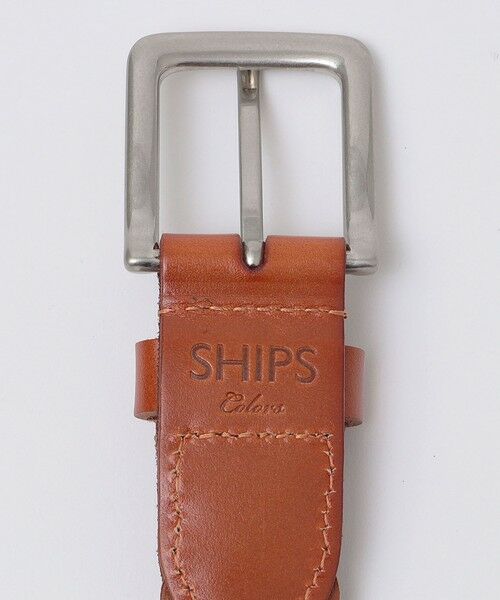 SHIPS / シップス ベルト・サスペンダー | SHIPS Colors:レザー メッシュ ベルト | 詳細6
