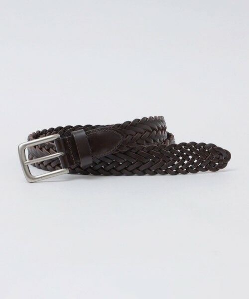 SHIPS / シップス ベルト・サスペンダー | SHIPS Colors:レザー メッシュ ベルト | 詳細10