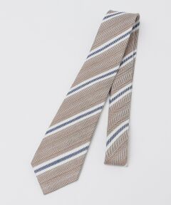 SHIPS / シップス ネクタイ | SHIPS Colors:シルク リネン ストライプ ネクタイ