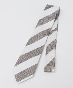 SHIPS / シップス ネクタイ | SHIPS Colors:シルク リネン ストライプ ネクタイ