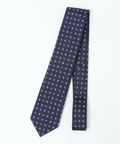 SHIPS / シップス ネクタイ | SHIPS Colors:シルク 小紋柄 ネクタイ(コバルトブルー)