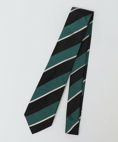 SHIPS / シップス ネクタイ | SHIPS Colors:シルク ストライプ ネクタイ(グリーン)