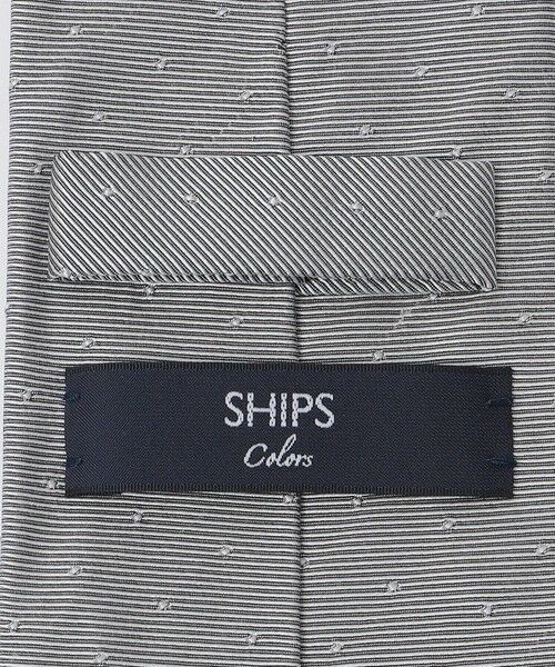 SHIPS / シップス ネクタイ | SHIPS Colors:シルバー ピンドット タイ 2◇ | 詳細2