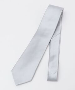 SHIPS / シップス ネクタイ | SHIPS Colors:シルバー サテン ソリッド タイ 2◇