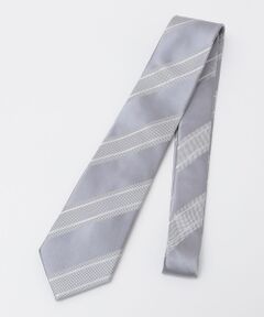 SHIPS / シップス ネクタイ | SHIPS Colors:シルバー サテン レジメンタル タイ 2◇