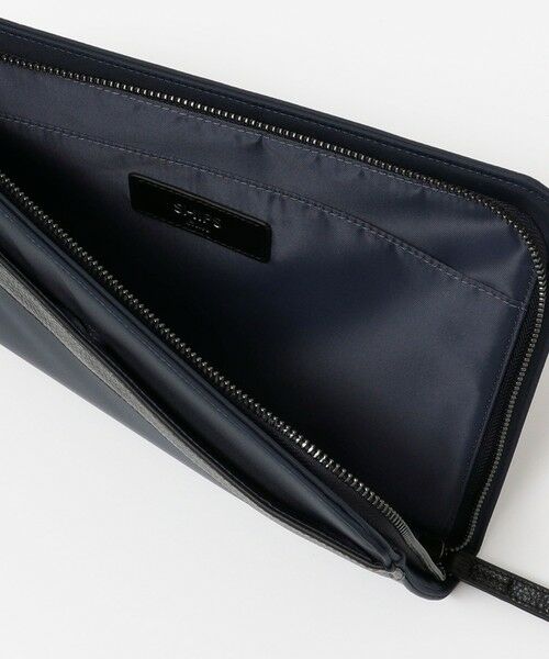 SHIPS / シップス リュック・バックパック | SHIPS Colors:レザーコンビ クラッチバッグ | 詳細5