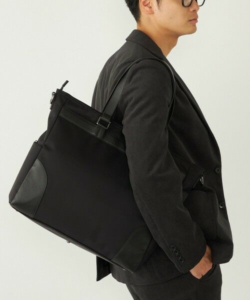 SHIPS / シップス リュック・バックパック | SHIPS Colors:レザーコンビ トートバッグ | 詳細2