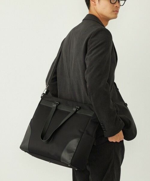 SHIPS / シップス リュック・バックパック | SHIPS Colors:レザーコンビ トートバッグ | 詳細3