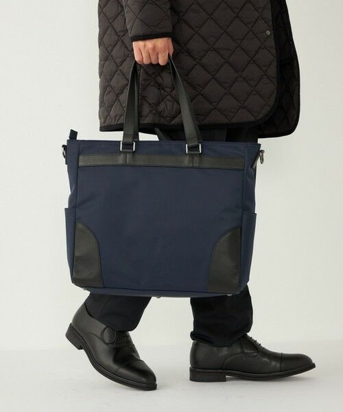 SHIPS / シップス リュック・バックパック | SHIPS Colors:レザーコンビ トートバッグ | 詳細15