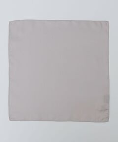 SHIPS / シップス ハンカチ | SHIPS Colors:シルク シルバー ポケットチーフ