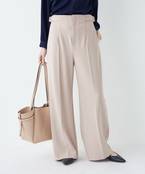 SHIPS / シップス その他パンツ | SHIPS Colors:〈手洗い可能〉ストレッチ ジョーゼット ワイドパンツ2◇ | 詳細12