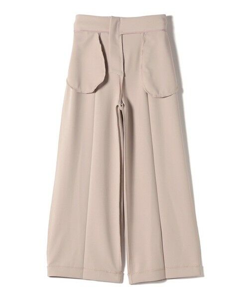 SHIPS / シップス その他パンツ | 《予約》SHIPS Colors:〈手洗い可能〉ストレッチ ジョーゼット ワイドパンツ2 | 詳細3