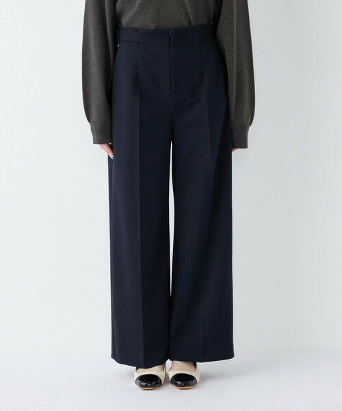 SHIPS / シップス その他パンツ | SHIPS Colors:〈手洗い可能〉ストレッチ ジョーゼット ワイドパンツ2◇ | 詳細18