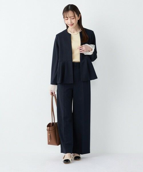 SHIPS / シップス その他パンツ | SHIPS Colors:〈手洗い可能〉ストレッチ ジョーゼット ワイドパンツ2◇ | 詳細26