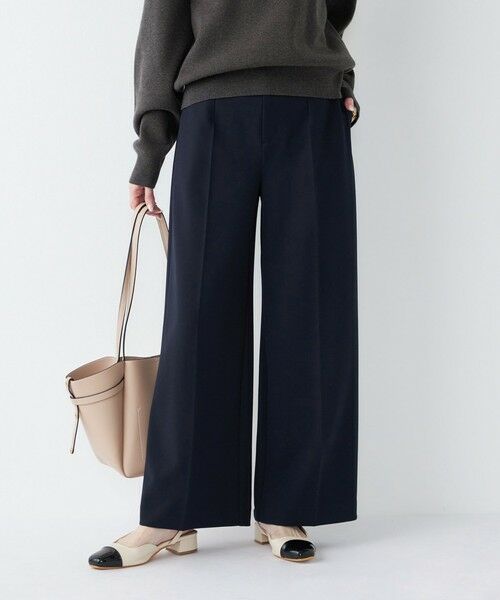 SHIPS / シップス その他パンツ | SHIPS Colors:〈手洗い可能〉ストレッチ ジョーゼット ワイドパンツ2◇ | 詳細28