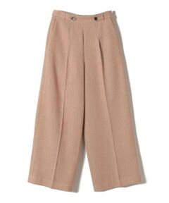 SHIPS / シップス その他パンツ | SHIPS Colors:〈手洗い可能〉カラー ミックス ツイード ボタン ワイドパンツ◇