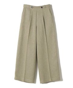 SHIPS / シップス その他パンツ | SHIPS Colors:〈手洗い可能〉カラー ミックス ツイード ボタン ワイドパンツ◇