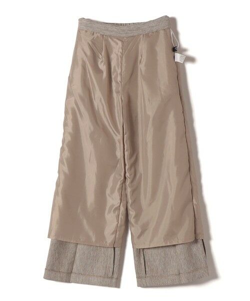 SHIPS / シップス その他パンツ | SHIPS Colors:〈手洗い可能〉カラー ミックス ツイード ボタン ワイドパンツ◇ | 詳細3