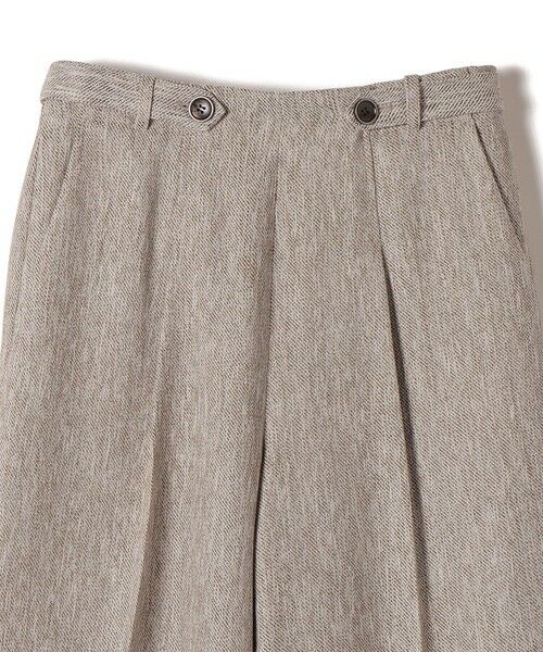 SHIPS / シップス その他パンツ | SHIPS Colors:〈手洗い可能〉カラー ミックス ツイード ボタン ワイドパンツ◇ | 詳細5