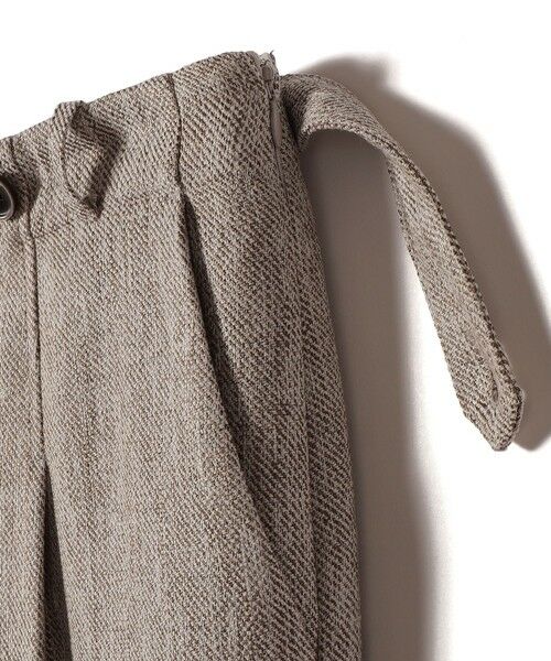 SHIPS / シップス その他パンツ | SHIPS Colors:〈手洗い可能〉カラー ミックス ツイード ボタン ワイドパンツ◇ | 詳細7